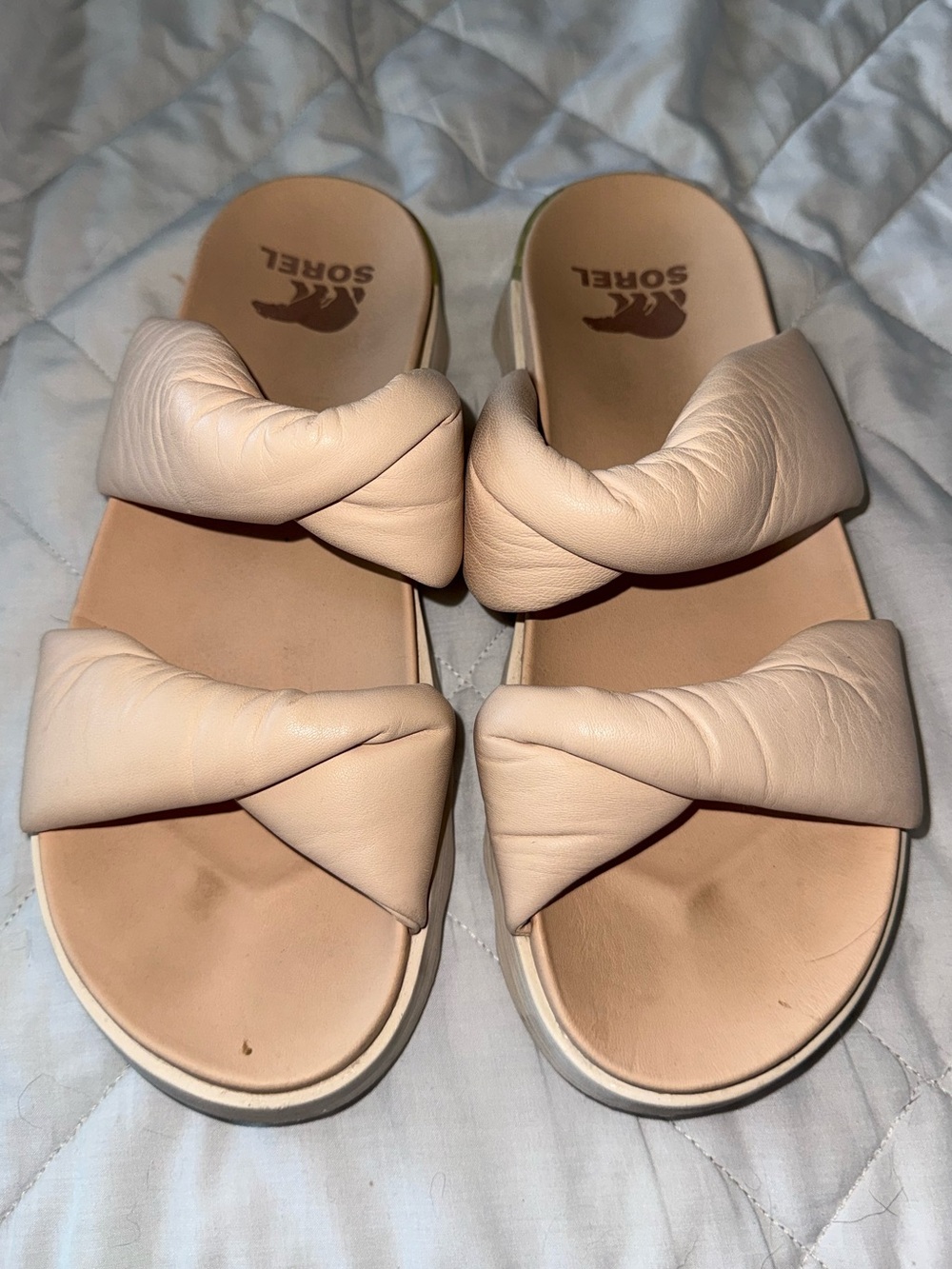 SOREL Viibe Twist Slide Sandals